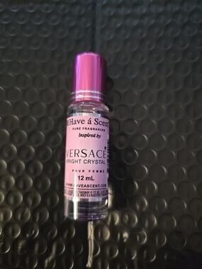 Have a Scent Versace Bright Crystal Concentrated Fragrance Oil Travel Size 12 mL